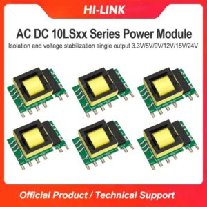 10LS03/10LS05/10LS09/10LS12/10LS15/10LS24 Hi-link AC-DC 220v to 3.3/5/9/12/15/24V 5w Step Down Mini Power Supply Converter Module 10LS03/10LS05/10LS09/10LS12/10LS15/10LS24 Hi-link AC-DC 220v to 3.3/5/9/12/15/24V 5w Step Down Mini Power Supply Converter Module