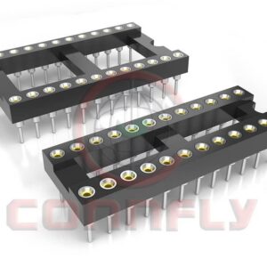 DS1001-01 2.54mm IC Socket DIP Type