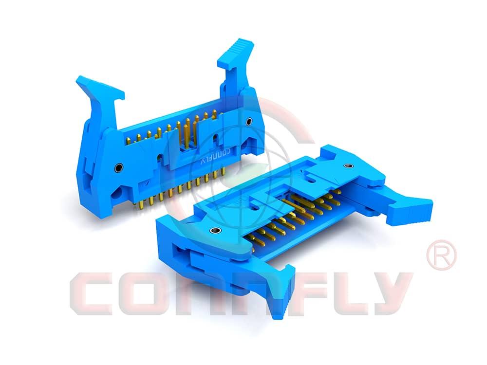 DS1011-03 2.54mm Shrouded Header Ram Latch Type