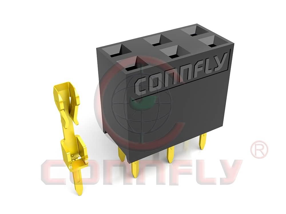 DS1023-38 2.54*3.81mm Female Header V/T H=8.5mm