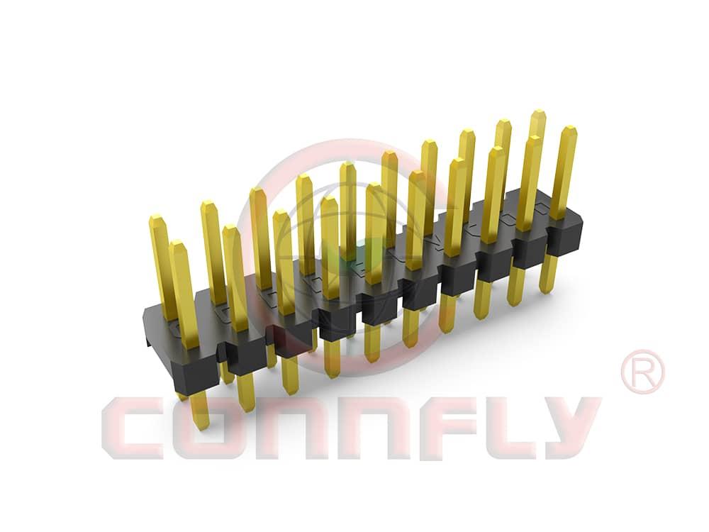 DS1025-15 2.00mm Pin Header Double Row V/T Type H=1.5mm