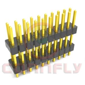DS1029-04 2.54mm Pin Header Double Row Stack V/T Type