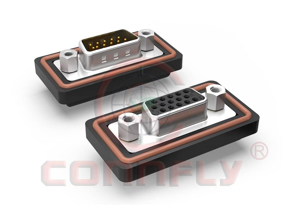 DS1035-03 H.D-SUB Machine Pin Solder Water Proof Type