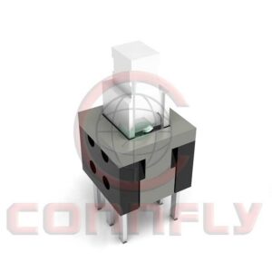 DS1041-04 5.8*5.8*10mm Tact Switch V/T 6 Positions W/ Lock Type