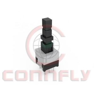 DS1041-08 8.5*8.5*14mm Tact Switch V/T 6 Positions W/ Lock Type