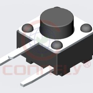 DS1041-33 4.5*4.5mm Tact Switch R/A W/ 3 Peg Type