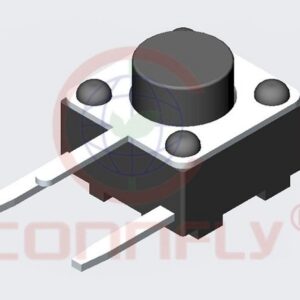 DS1041-36 6.0*6.0mm Tact Switch R/A W/ 3 Peg Type