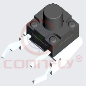 DS1041-40 6.0*6.0mm Tact Switch Water Proof R/A Type W/ Holder