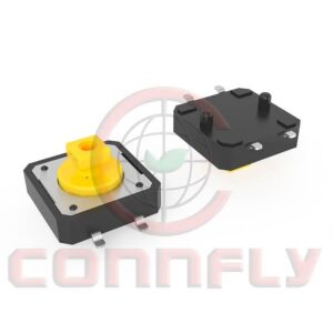 DS1042-01 12*12mm Tact Switch SMT W/ Post Type