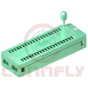 DS1044 2.54mm ZIF Socket One By One DIP Type