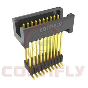 DS1064-12 1.27x2.54mm Box Header Stack SMT Type