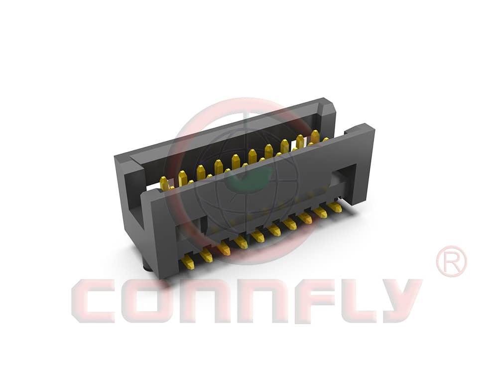 DS1064-14 1.27mm Box Header SMT W/ Post Type H=5.7mm