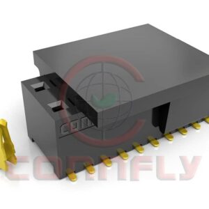 DS1065-10 1.27*2.54mm Female Header Double Row SMT Type