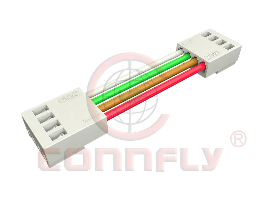 DS1070-01 2.54mm 2 * 2510 W/ Crimp Wire
