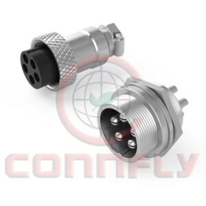 DS1110-22 Micro Jack Total Length=57mm Ref(Pin Ø1.5~3.0) Threaded Type.