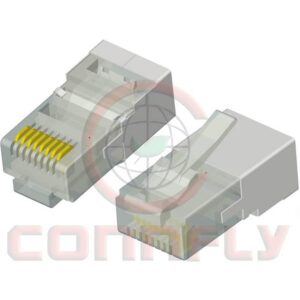 DS1123-16 RJ45 Plug 8P8C Square W/ Shell Type