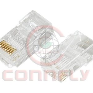 DS1123-28 RJ45 Plug 8P8C Round W/O Shell Type 3 Fork Type