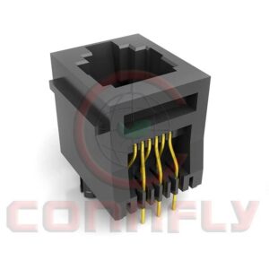 DS1133-02 PCB Jack 6 Positions W/O Shell V/T Type