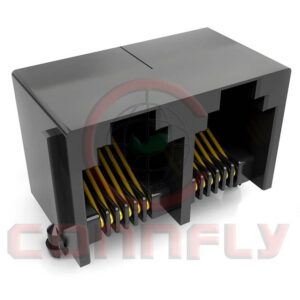 DS1133-09 PCB Jack 6 Positions 1*2 Port W/O Shell