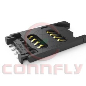 DS1138-09 2.54mm SIM Card 8P SMT Type H=2.5mm