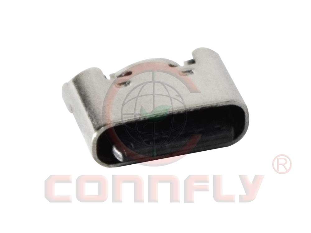 DS1144-13 USB Type-C 6P Female Upright SMT Type H=6.8mm