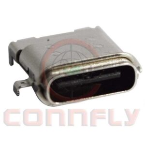 DS1144-38 Water Proof USB Type-C 24P Female Low Profile SMT Type L=9.85mm Centre-H=0.65mm