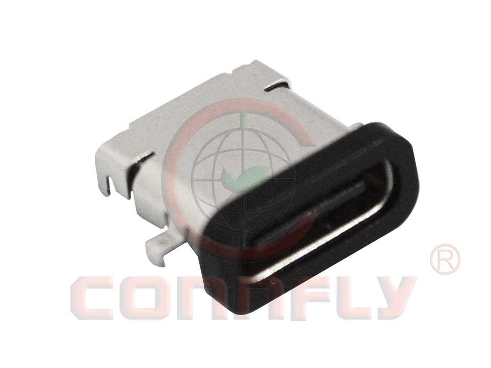DS1144-61 USB C Type 24P Female SMT Type L=9.65mm Waterproof Grade IP-X7