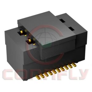 DS1151-06 0.50mm Board to Board SMT H=3.0~8.5mm Double Groove Female Type