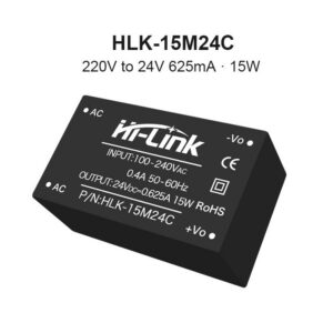 HLK-15M24C AC-DC HLK-15M24C 15W 220V to 5V9V12V15V24V voltage reduction isolation switch power supply module stabilizing EMC circuit