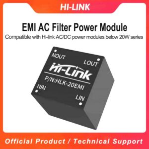 HLK-20EMI Hi-link AC/DC Filter Power Filter Module High Performance Input Voltage 85-305V Current 0.5A HLK-20EMI