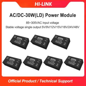HLK-30LD05 ACDC power module input 85~305VAC/100~430VDC 220V to 5V12V isolated voltage reduction and stabilization HLK-30LD05/09/12/15/18/24/48V