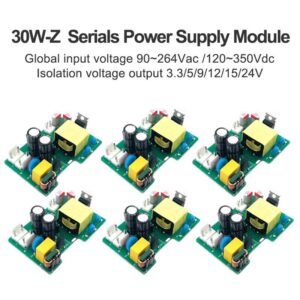 HLK-30M05Z AC-DC 30W series 220V to 5V/12V/24V power supply power converter module 4000V input output isolation and voltage resistance HLK-30M05Z/30M12Z/30M24Z