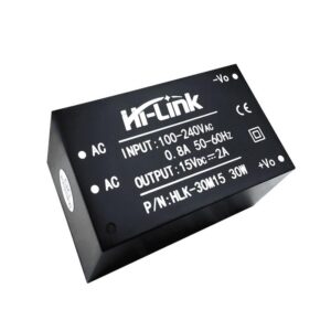 HLK-30M15 HLK-30M15 AC/DC 15v 30w GaN Step Down mini Power Supply Module Converter Intelligent household switch power module