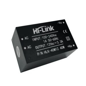 HLK-40M12 AC/DC 12v 40w GaN Step Down mini Power Supply Module Converter Intelligent household switch power module HLK-40M12
