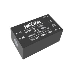 HLK-40M15 AC/ DC 15v 40w GaN Step Down mini Power Supply Module Converter Intelligent household switch power module HLK-40M15