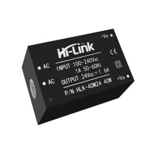 HLK-40M24 AC/DC 24v 40w GaN Step Down mini Power Supply Module Converter Intelligent household switch power module HLK-40M24