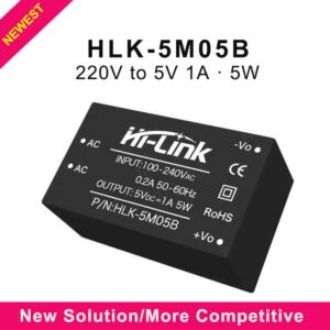 HLK-5M05B New solution HLK-5M05B compatible with HLK-5M05 AC to DC 5v 5w Step Down mini Power Supply Module Converter Intelligent household switch power module