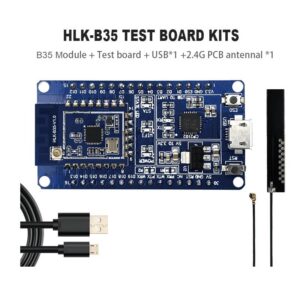 HLK-B35 Serial port to WiFi+Bluetooth 5.0 dual-mode uart iot wifi module HLK-B35 test board AP/STA/BLE5.0