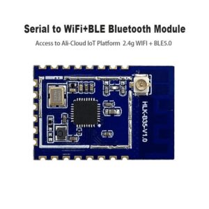 HLK-B35 Serial port to WiFi+Bluetooth 5.0 dual-mode UART iot wifi module HLK-B35 remote transparent transmission support APP/ Cloud platform customise