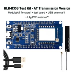 HLK-B35S WiFi+BLE5.2 Bluetooth Serial Port WIFI module HLK-B35S dual-mode low-cost low power consumption embedded UART WIFI board kit