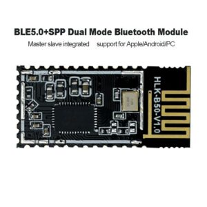 HLK-B50 BR/EDR and BLE dual-mode Bluetooth 5.0 wireless serial port transmission Bluetooth HLK-B50 master-slave integrated low-power bluetooth module