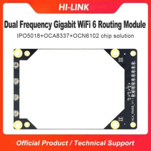 HLK-RM68 WiFi6 OpenWrt AX3000 IPQ5018+QCA8337+QCN6102 Gigabit ports* 5 UART Gigabit Router WiFi Module 2.4G/5.8G Dual-frequency HLK-RM68