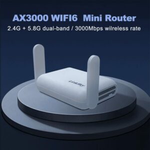HLK-WR10 Hi-link WiFi 6 Wireless Router HLK-WR10 Mini Small Portable Home Dual Band Gigabit AX3000 High Speed Universal Data