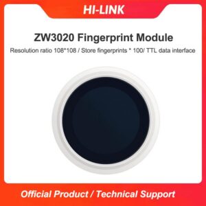 HLK-ZW3020 Hi-link HLK-ZW3020 capacitive touch fingerprint sensor module surface array semiconductor fingerprint recognition module