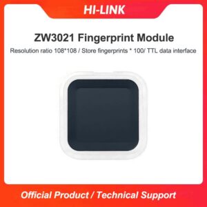 HLK-ZW3021 Hi-link HLK-ZW3021 capacitive touch fingerprint sensor module surface array semiconductor fingerprint recognition module