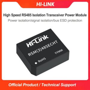 Hi-link Single Hhigh-speed Isolation Transceiver RSM485ECHT Industrial Grade RS485 Signal Isolation Module Hi-link Single Hhigh-speed Isolation Transceiver RSM485ECHT Industrial Grade RS485 Signal Isolation Module