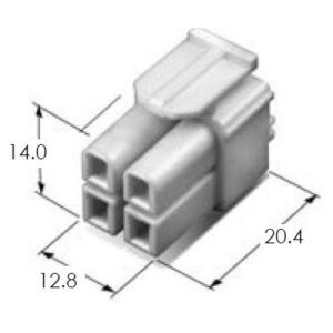 MG610476-4 1806 4F PCB HOUSING