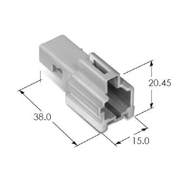 MG622949-4 ASC 2M HOUSING(BOTTOM)