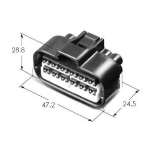 MG641340-5 090II WP 12F CONN'T ASSY