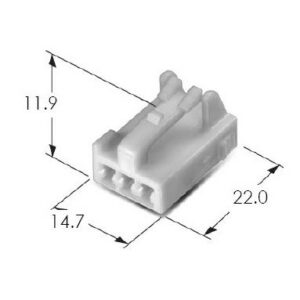 MG651032-3 090II 3F CONN'T ASSY